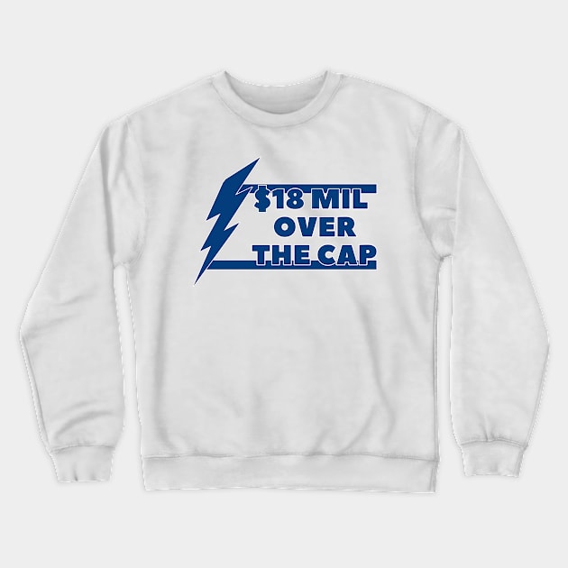 18 mil over the cap Crewneck Sweatshirt by islandersgraphics